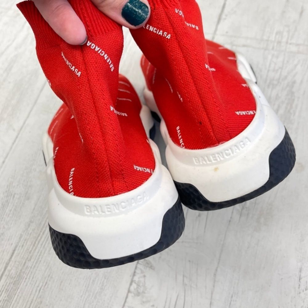 Balenciaga Colette x Balenciaga Speed Trainer Red sneaker - Picture 2 of 7